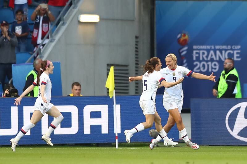 Illustration for article titled Snapshots of the US Women's Soccer Team Destroying Their Enemies